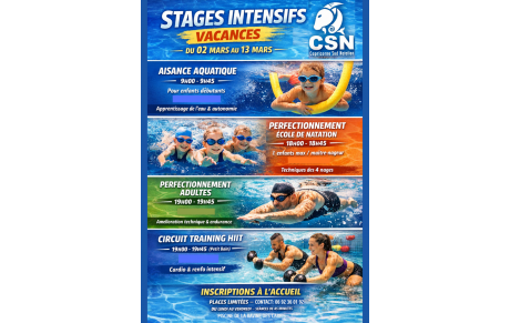 Informations vacances de Mars 2026